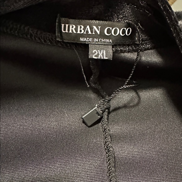 🐎 NWOT Urban Coco Velour & Chiffon Duster - Picture 4 of 5